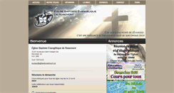Desktop Screenshot of eglisederosemont.ca